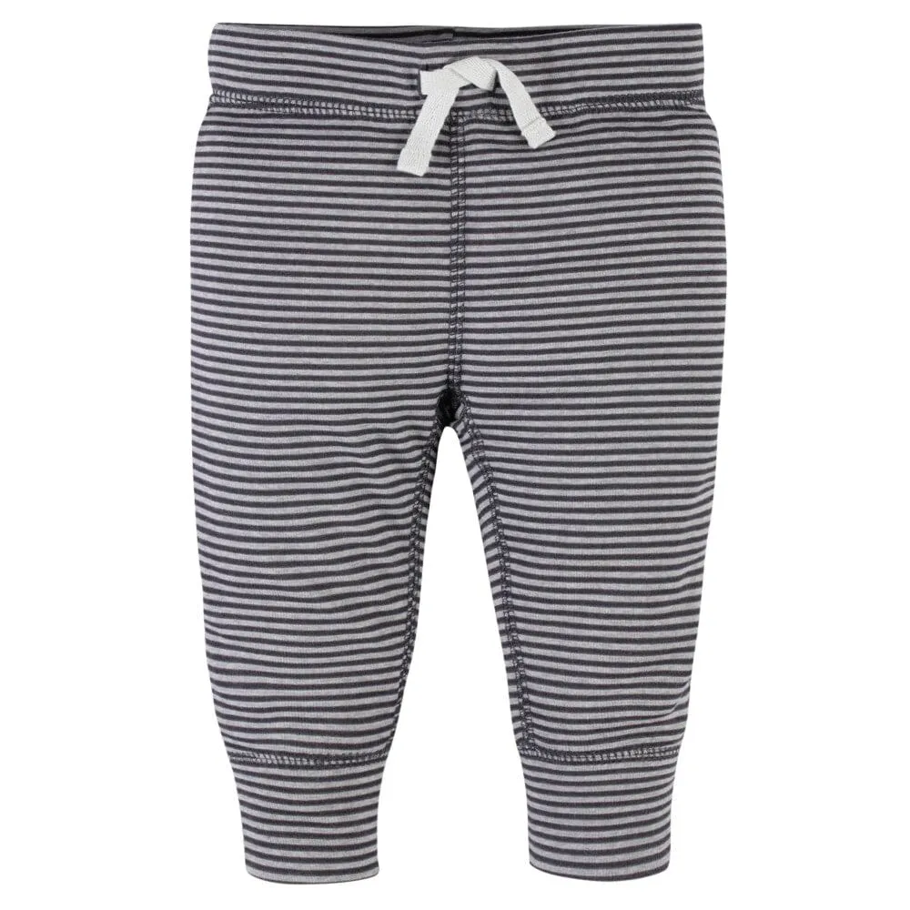 4-Pack Baby Boys Gray Active Pants