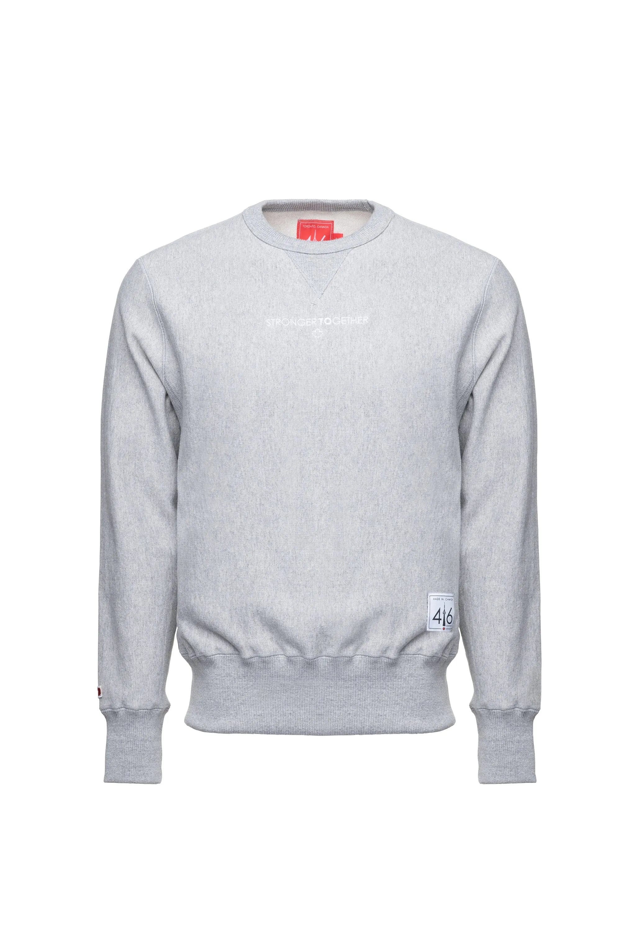 416 Stronger Together Pullover - Grey