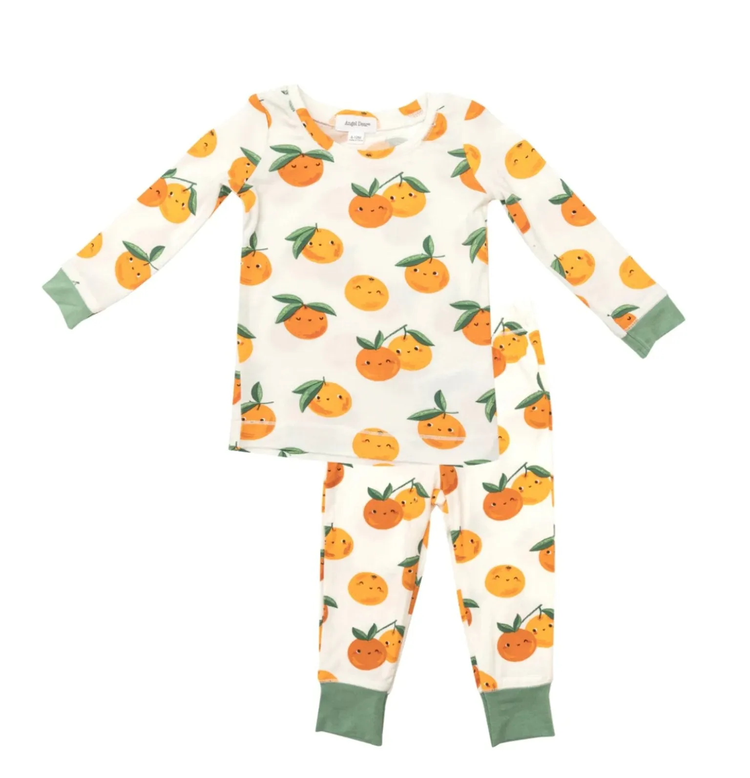 Angel Dear Baby & Toddler Girls Bamboo LITTLE CUTIES Loungewear Pajamas