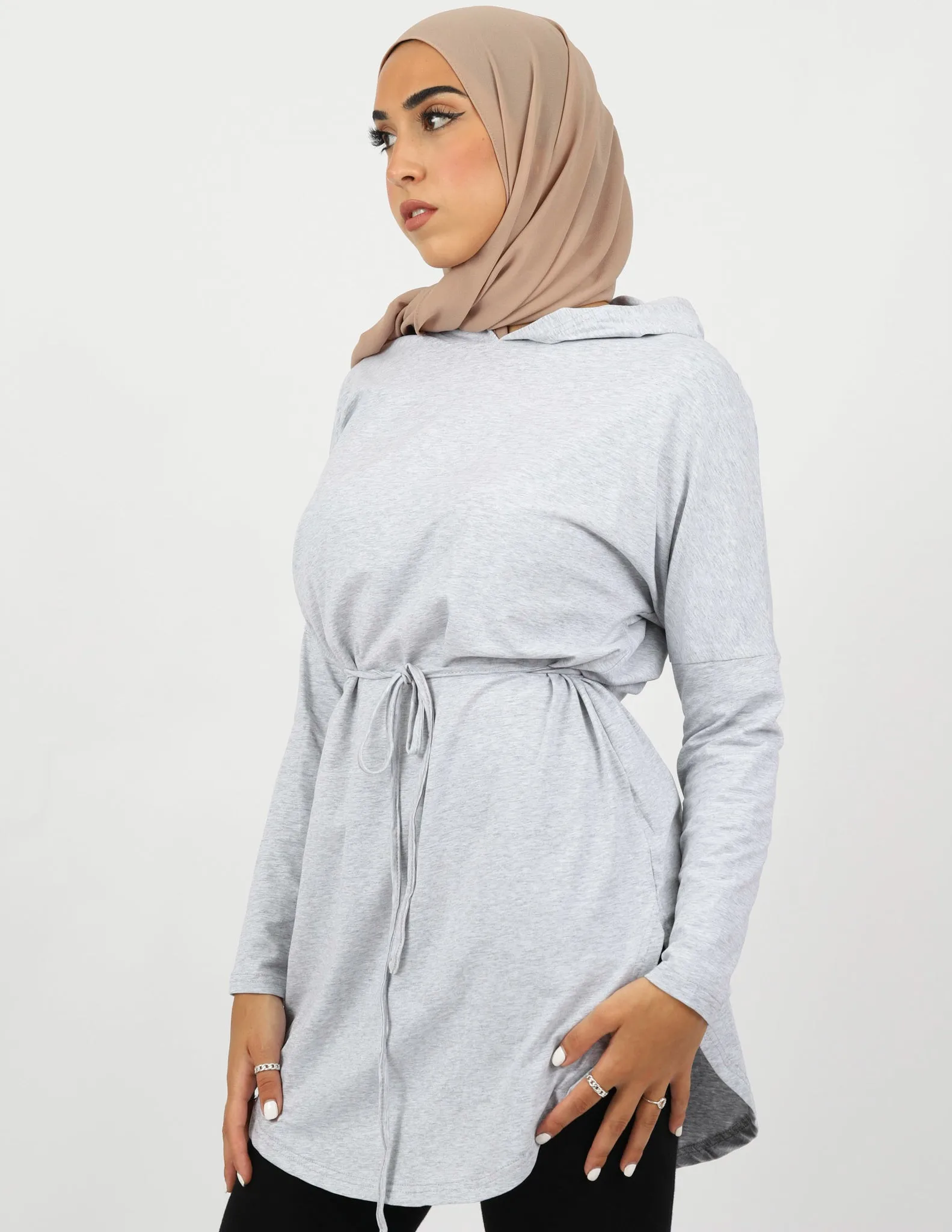 Arena Hooded Loop Top