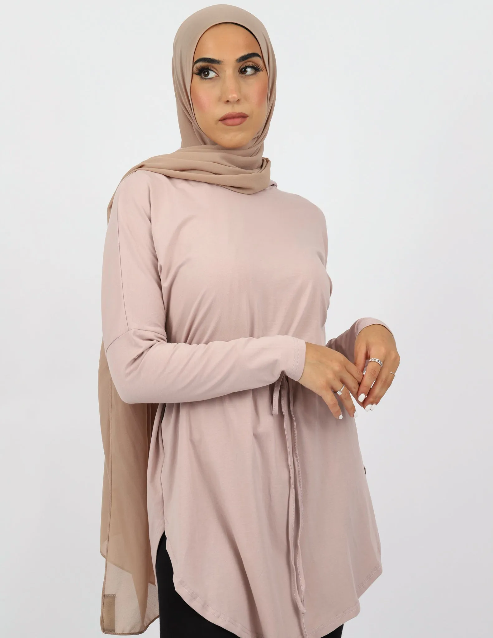 Arena Hooded Loop Top