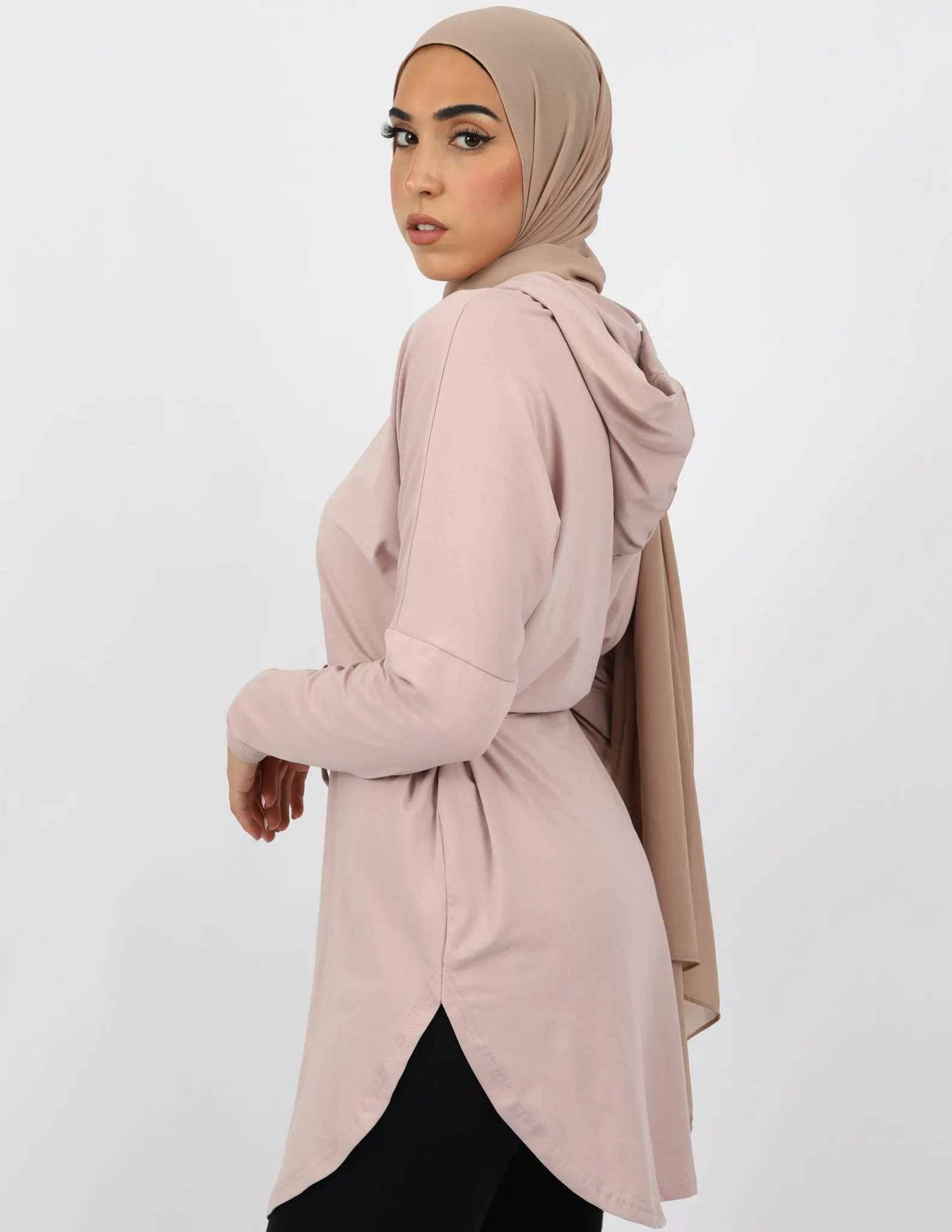 Arena Hooded Loop Top