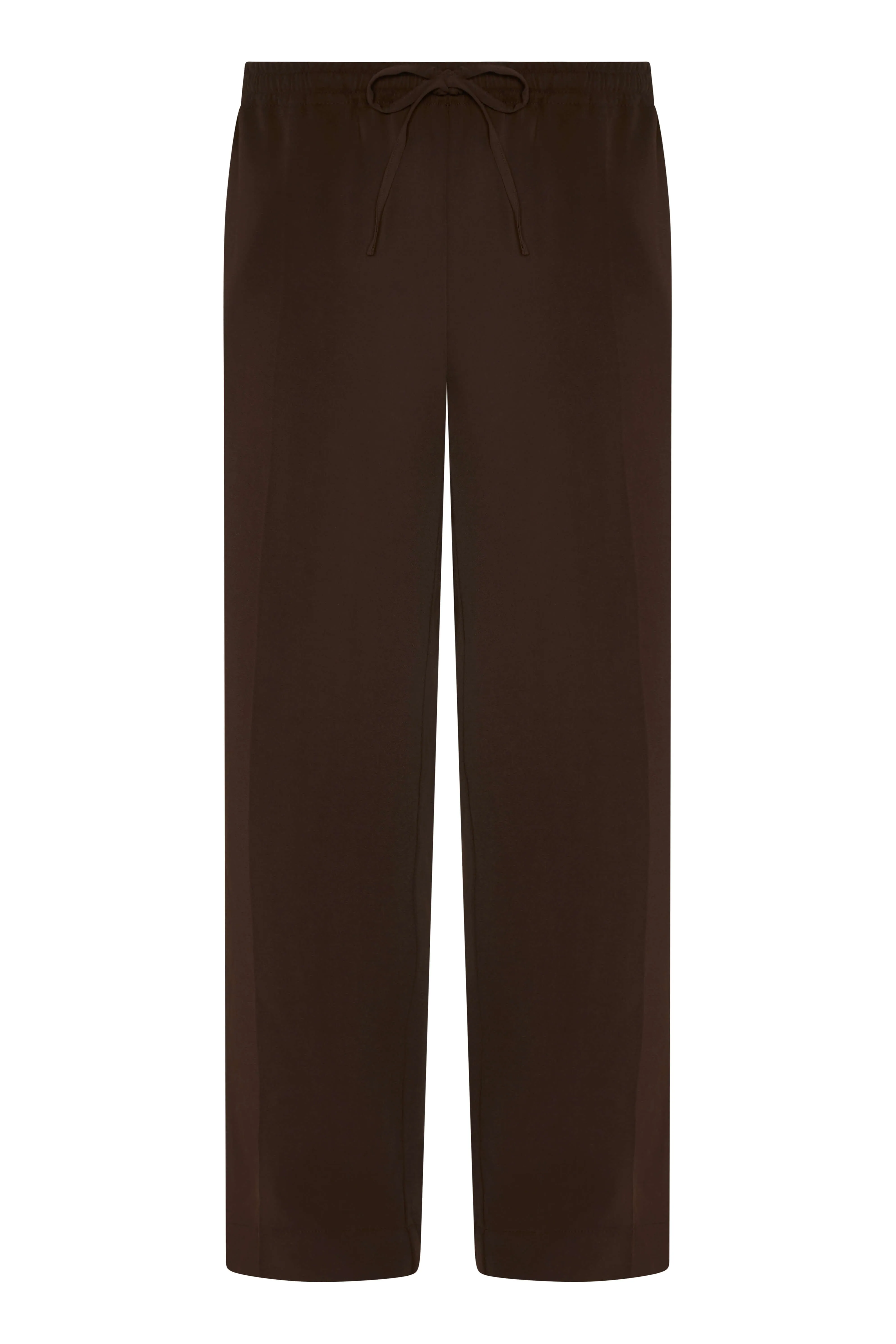 Aurelia Trouser Coffee Viscose Crepe