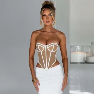 Corset Strapless Top