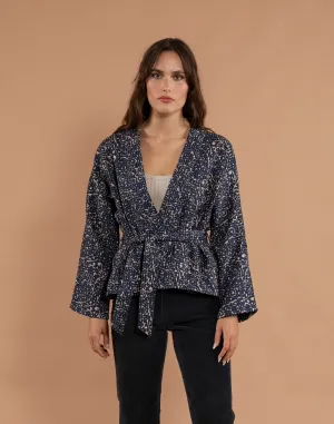 Divya Quilted Kimono Jacket