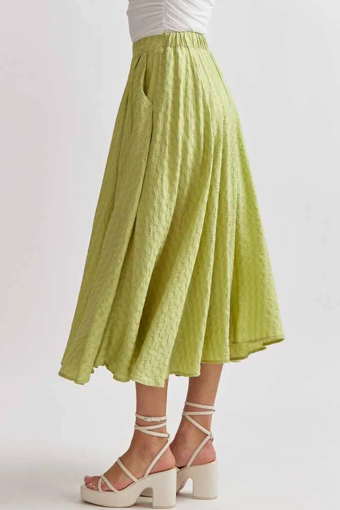 Dress in Apple Green by Entro