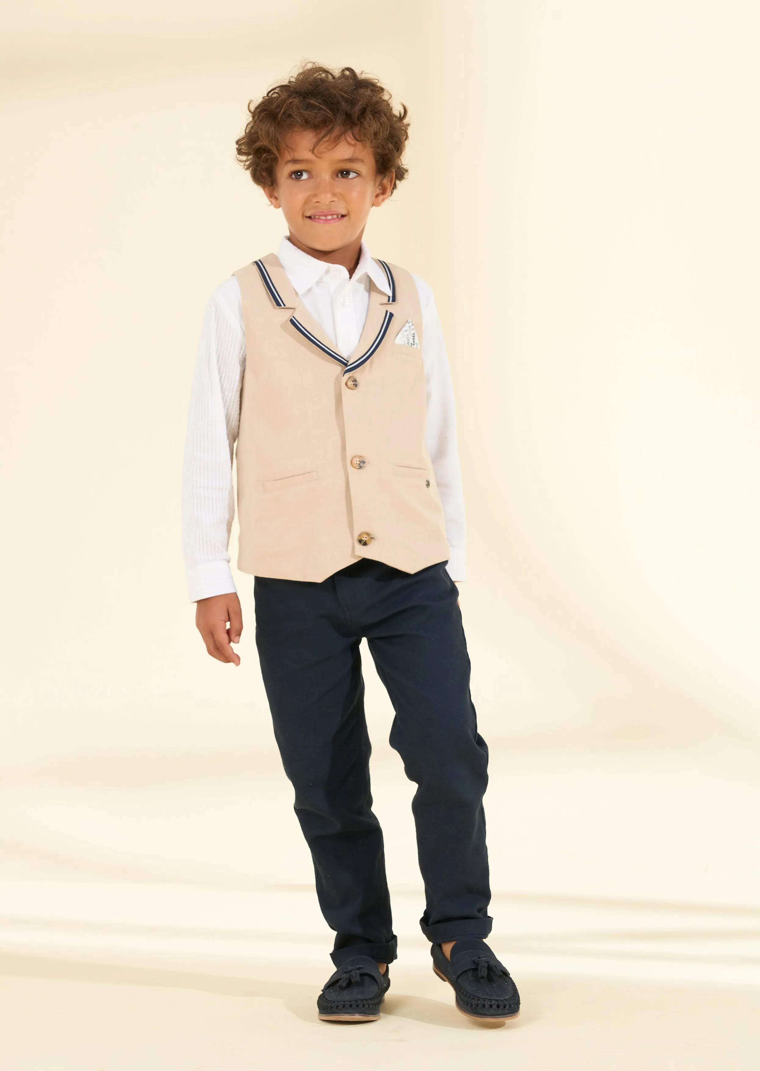 Felix Linen Waistcoat