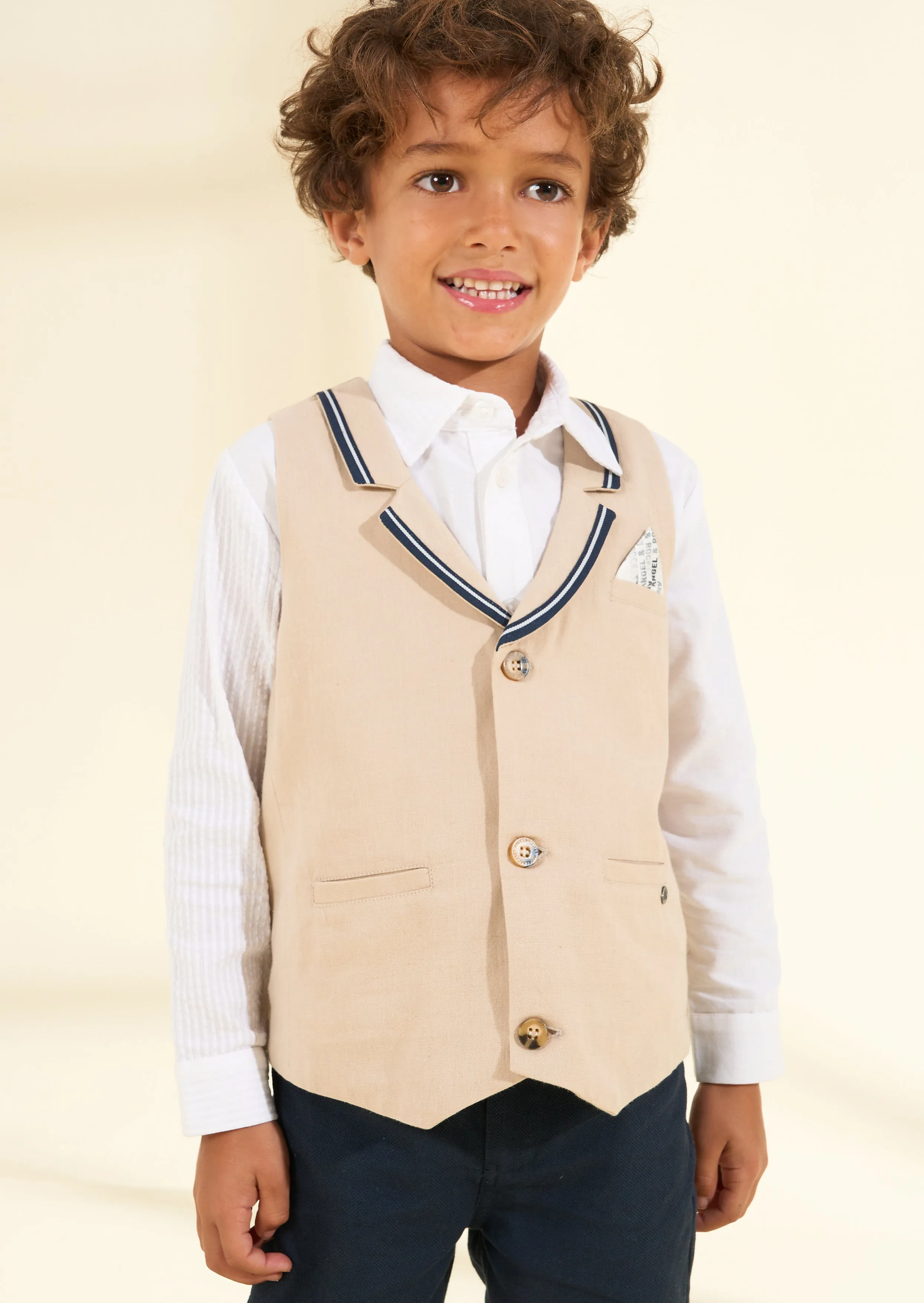 Felix Linen Waistcoat