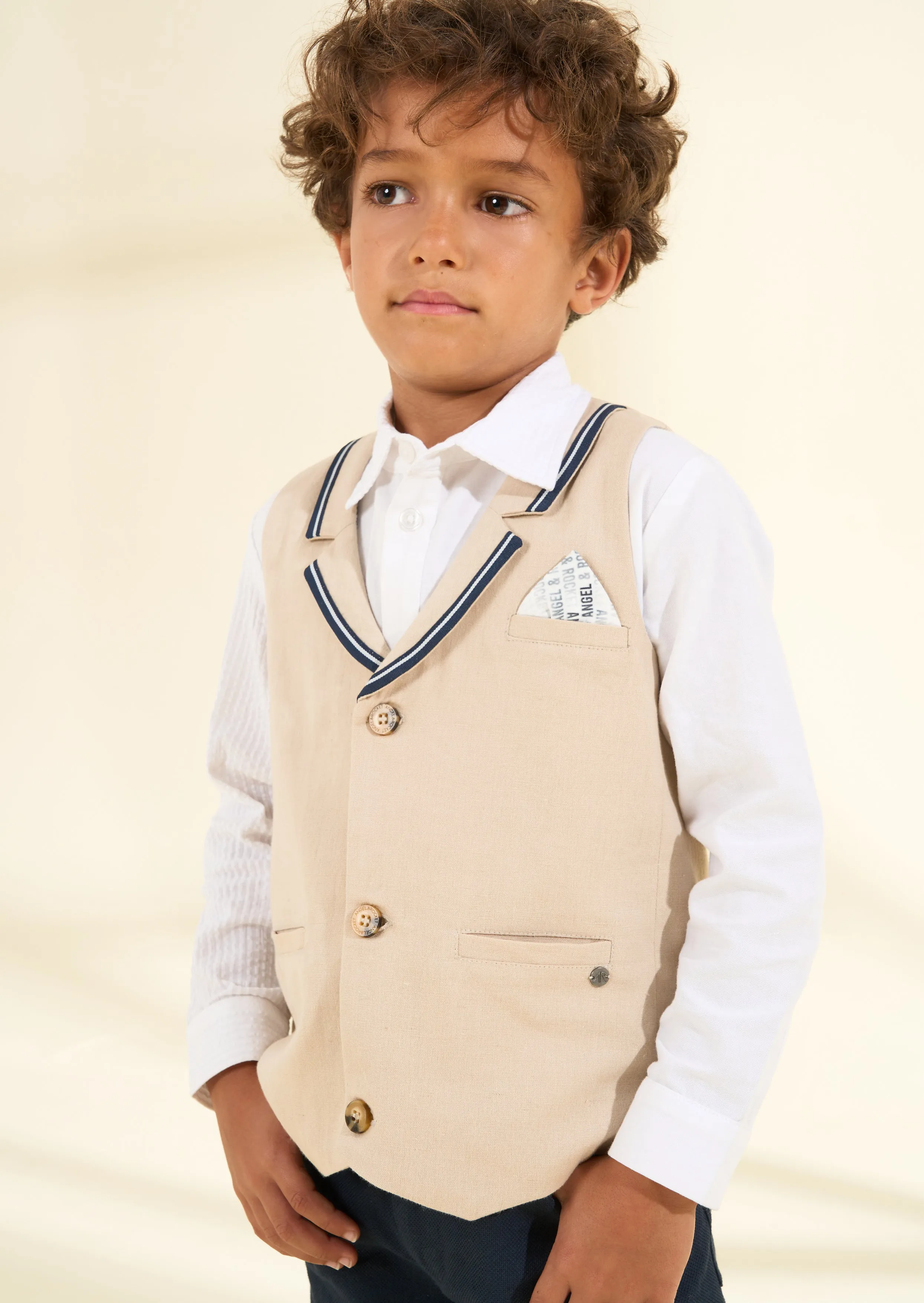 Felix Linen Waistcoat