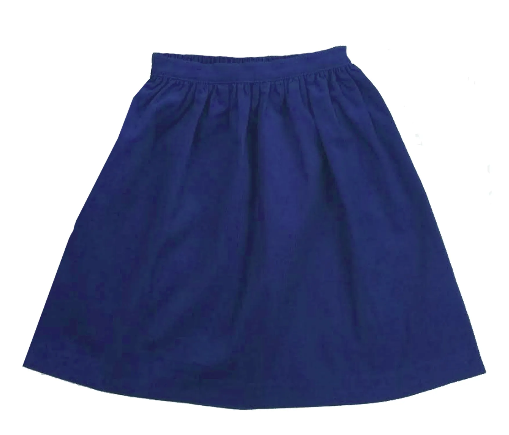 Girl's Classic Royal Blue Corduroy skirt