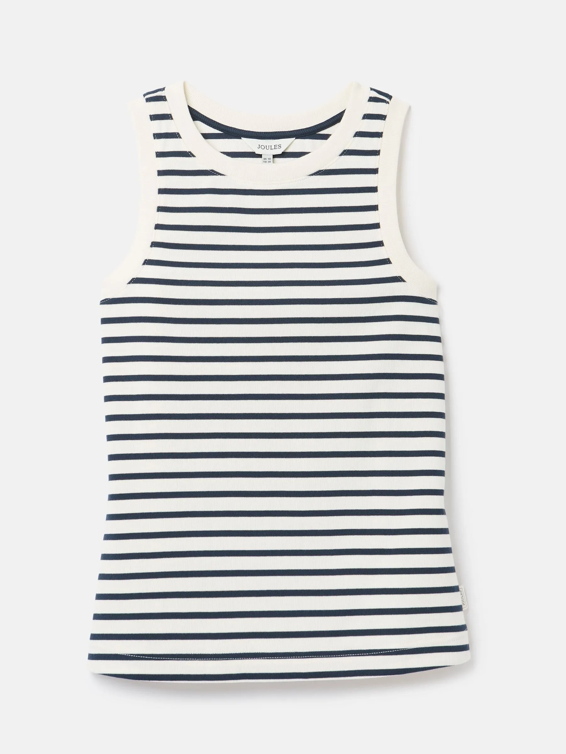 Harbour Cream & Navy Striped Jersey Vest