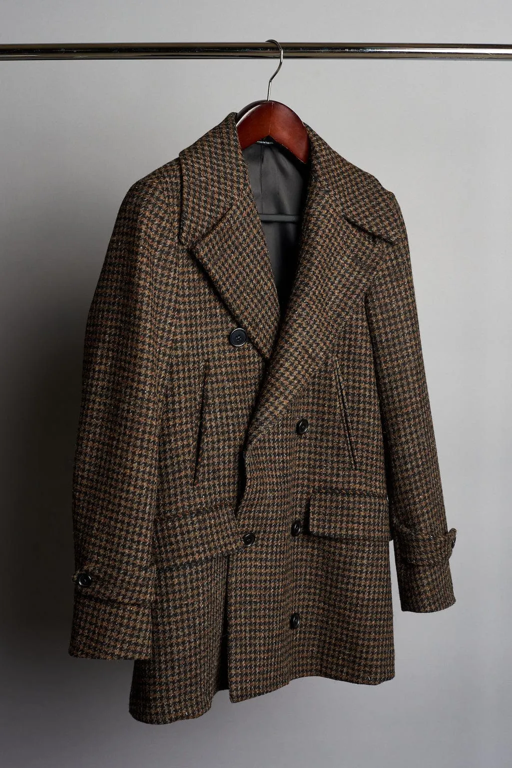 Harris Tweed Peacoat