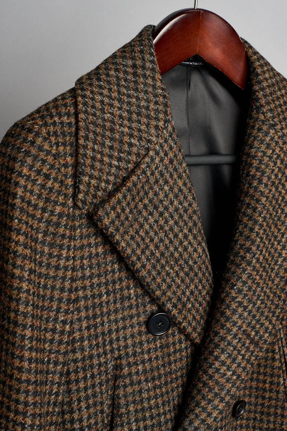 Harris Tweed Peacoat