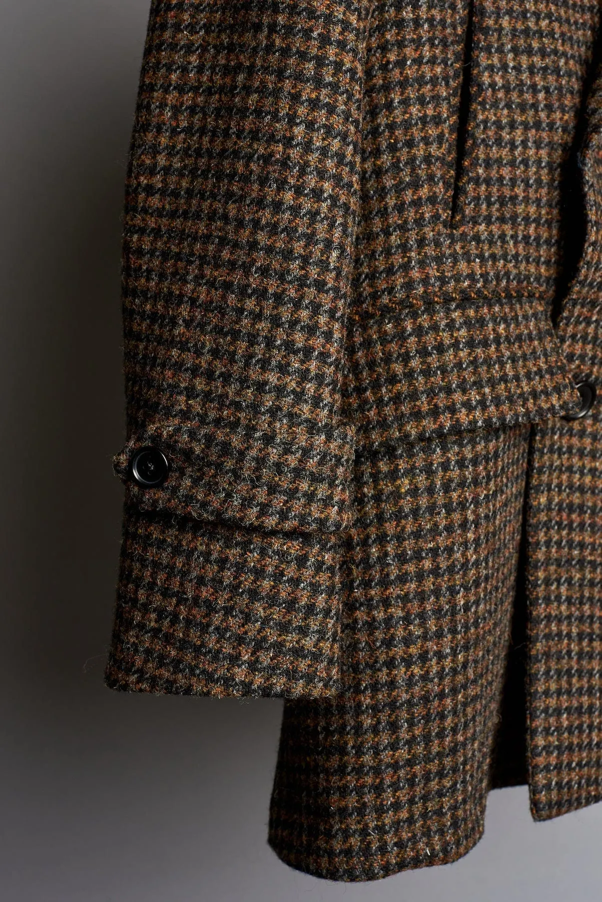 Harris Tweed Peacoat