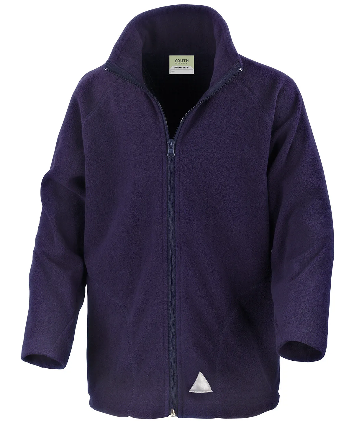 Navy - Core junior microfleece jacket