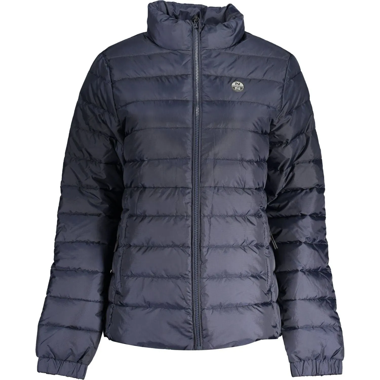 North Sails Blue Polyester Women Jacket