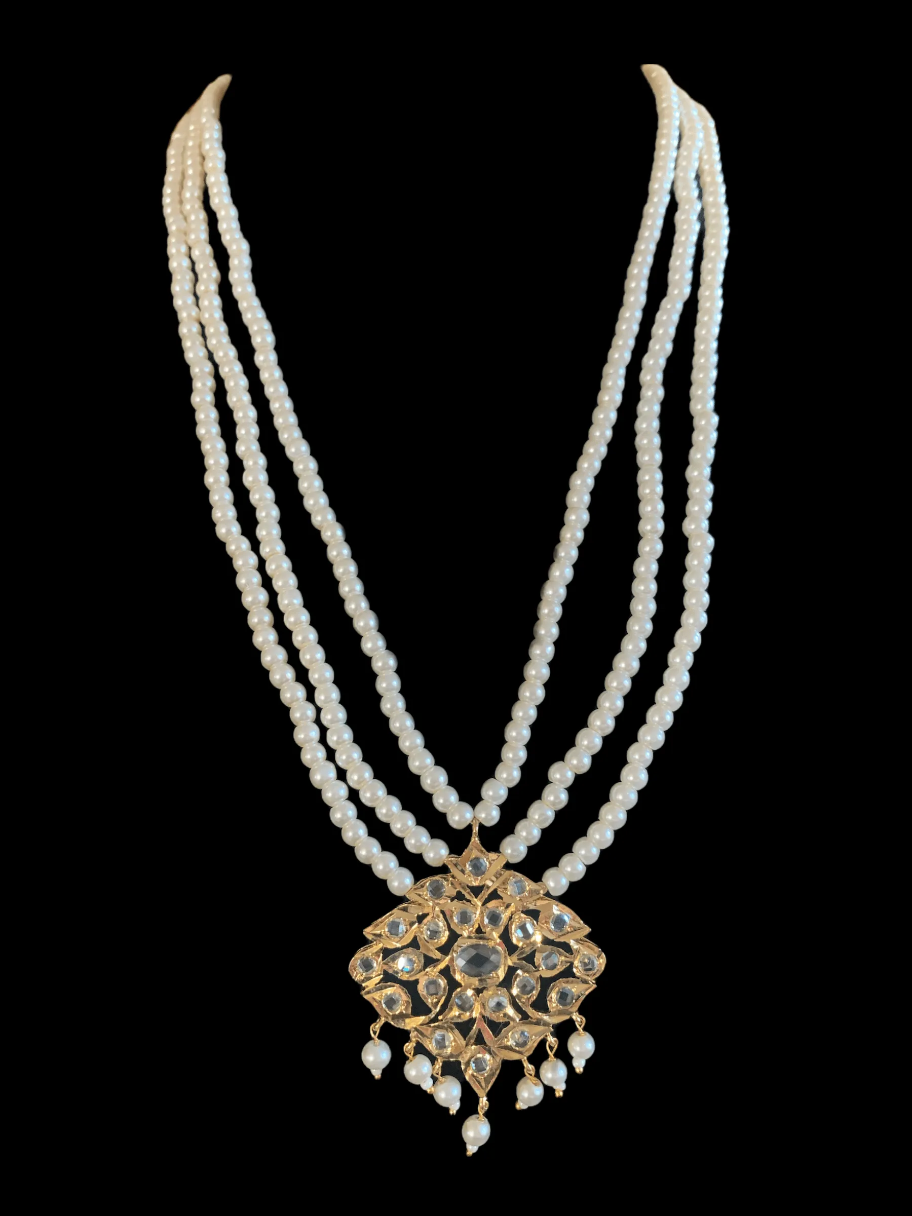 NS200 Meeraj necklace set ( READY TO SHIP   )