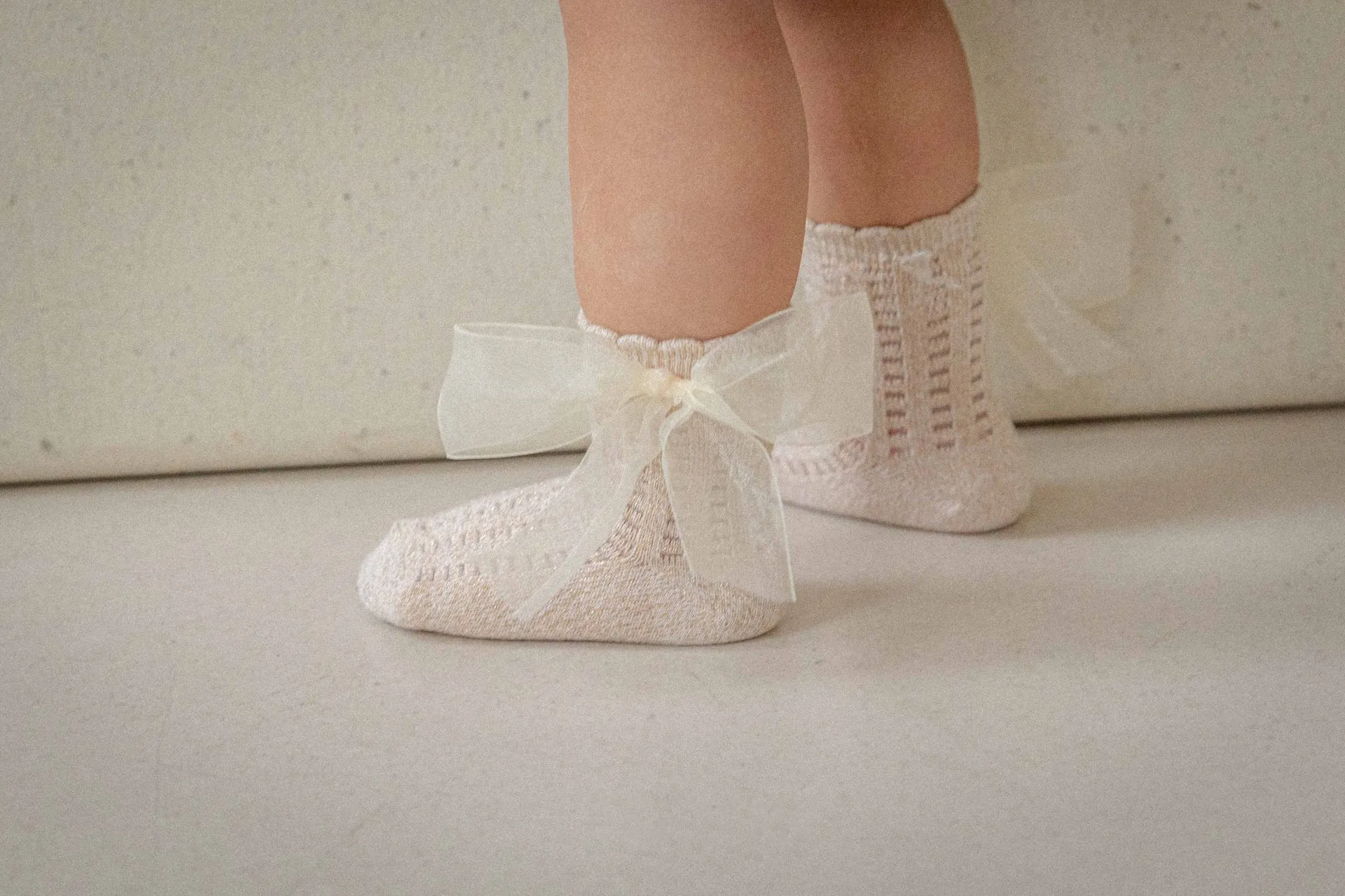 Organza Ribbon Baby Socks Set