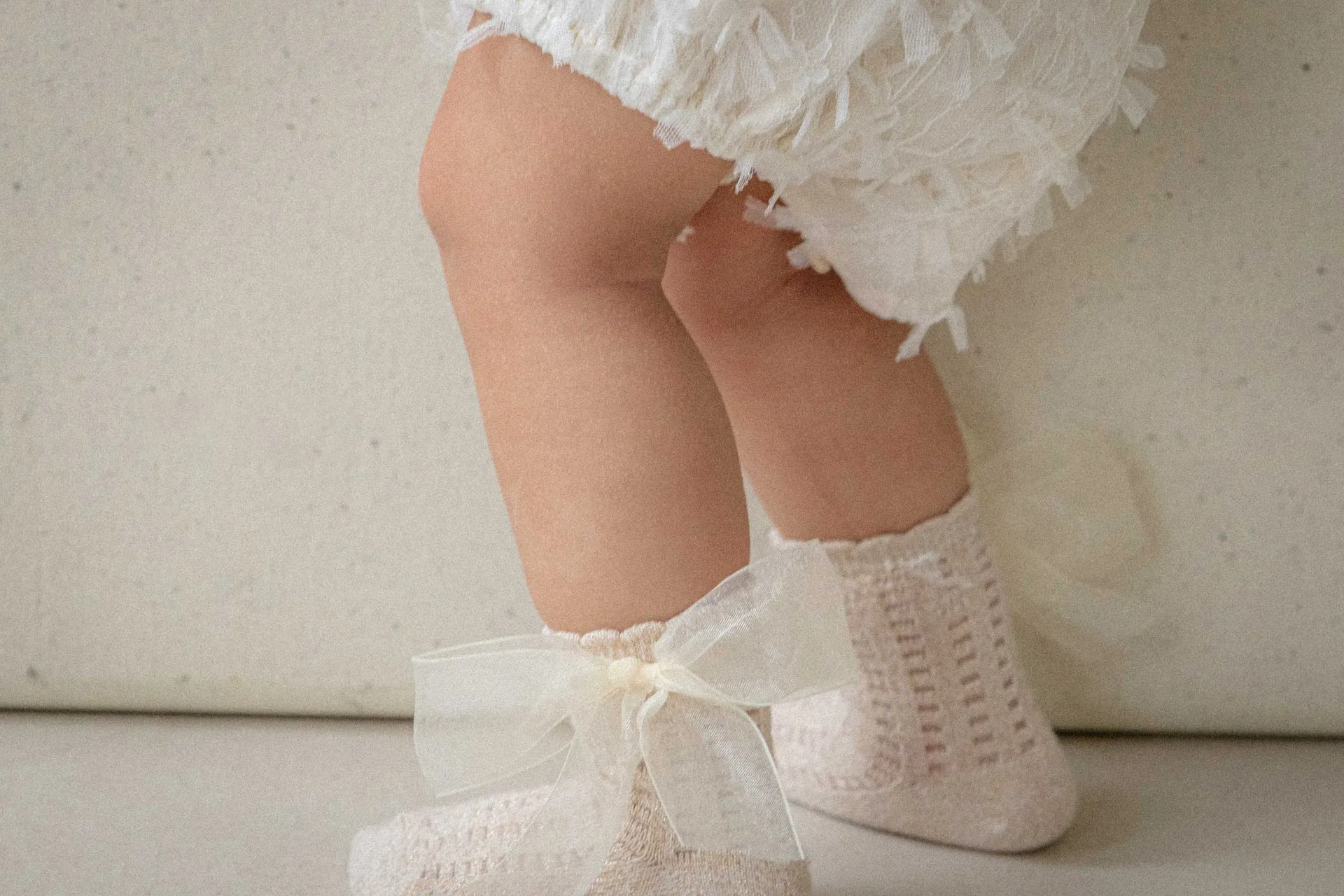 Organza Ribbon Baby Socks Set