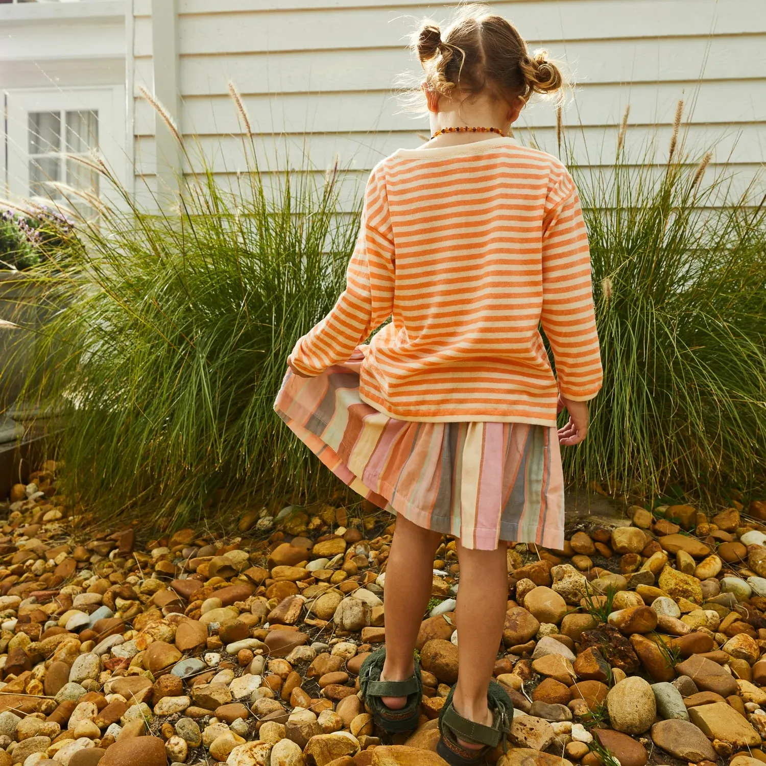 Sage x Clare Nila Kids Skirt