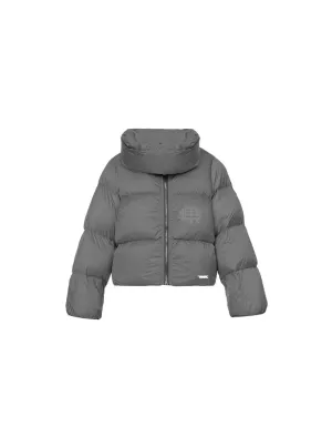 Grey Metro Tech Puffer Jacket by Sole et al.