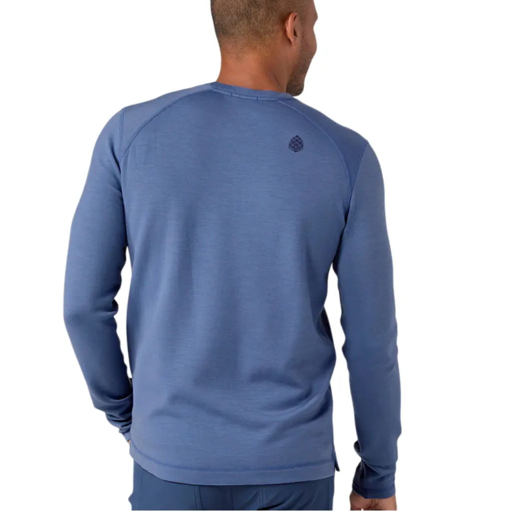 Stio Men's Basis Peakwool Midweight Crew Long Sleeve