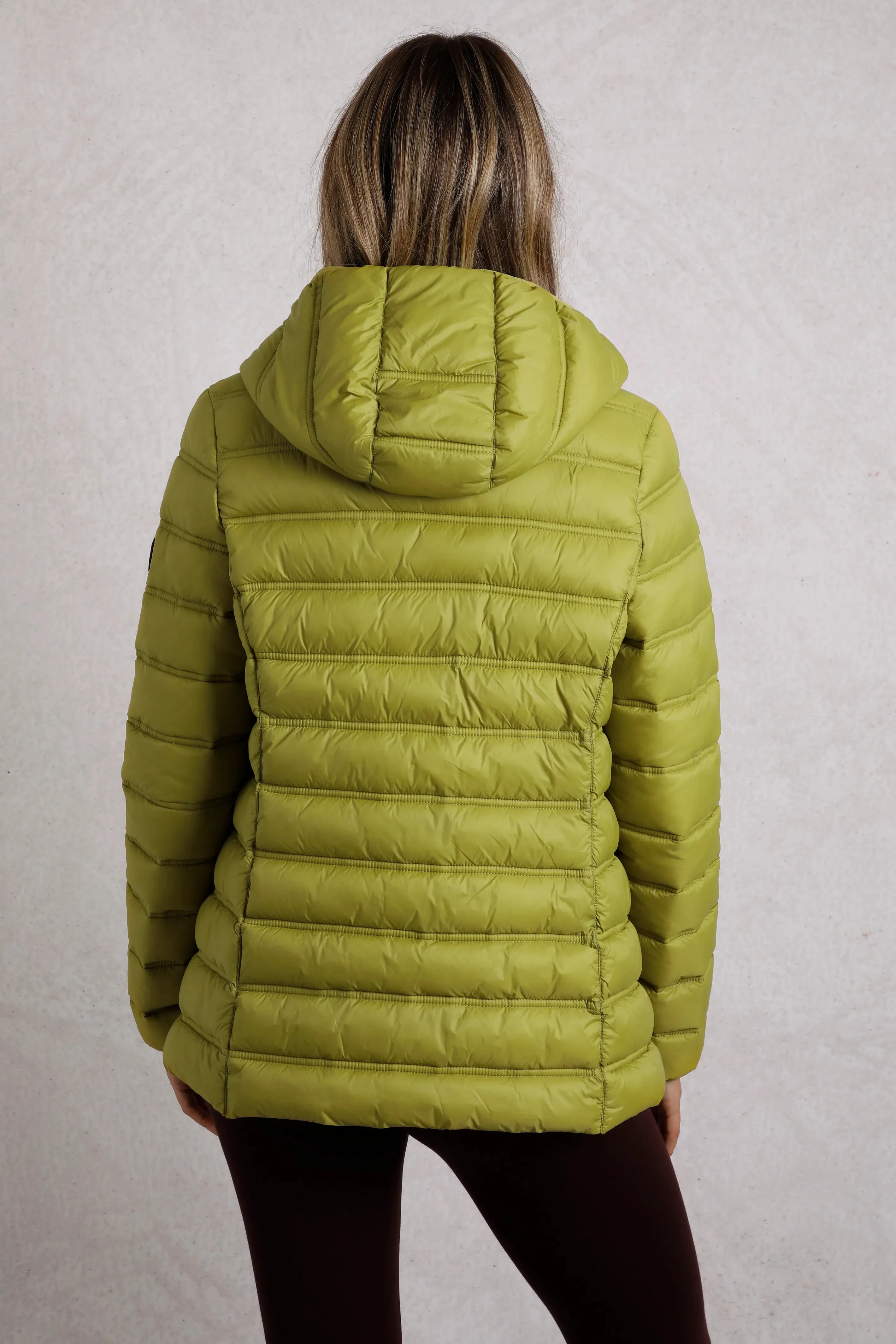 Weird Fish 10 Green Eshka Lightweight Padded Jacket