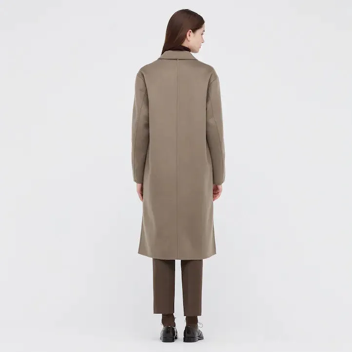 Womens Wool Long Coat Blend Chester