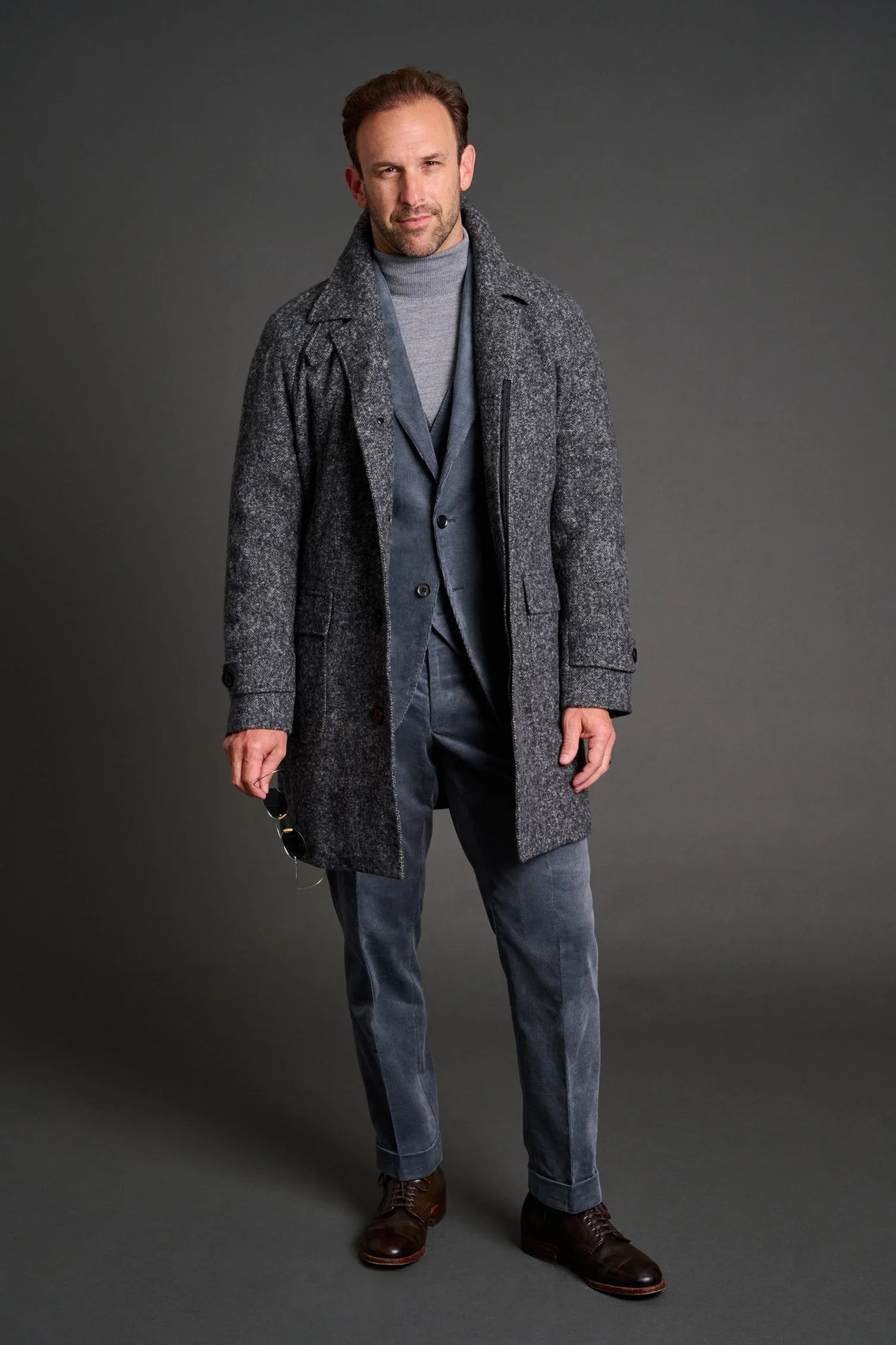 Wool, Mohair, Silk & Cashmere Coat