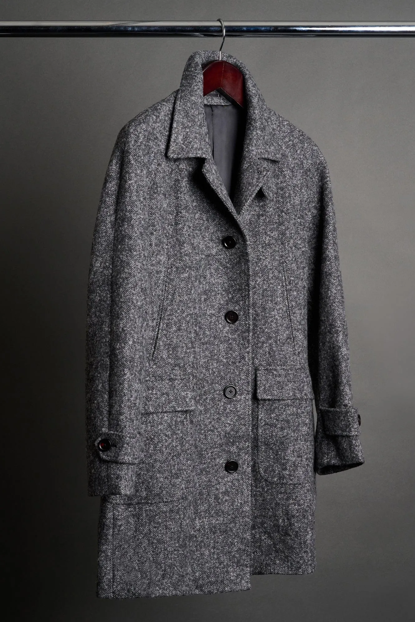 Wool, Mohair, Silk & Cashmere Coat