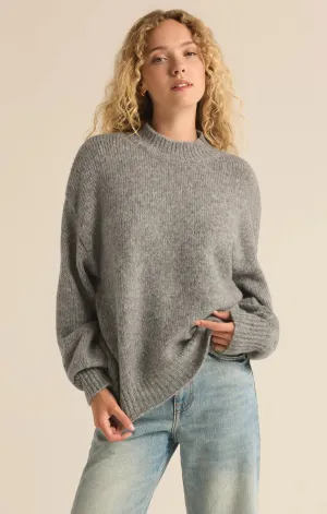 ZSU Danica Sweater in Heather Grey